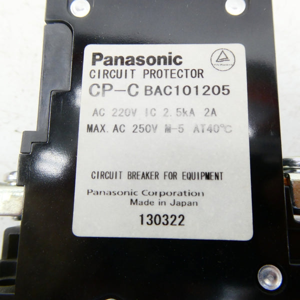 PANASONIC BAC101205 220VAC 2A NSMP