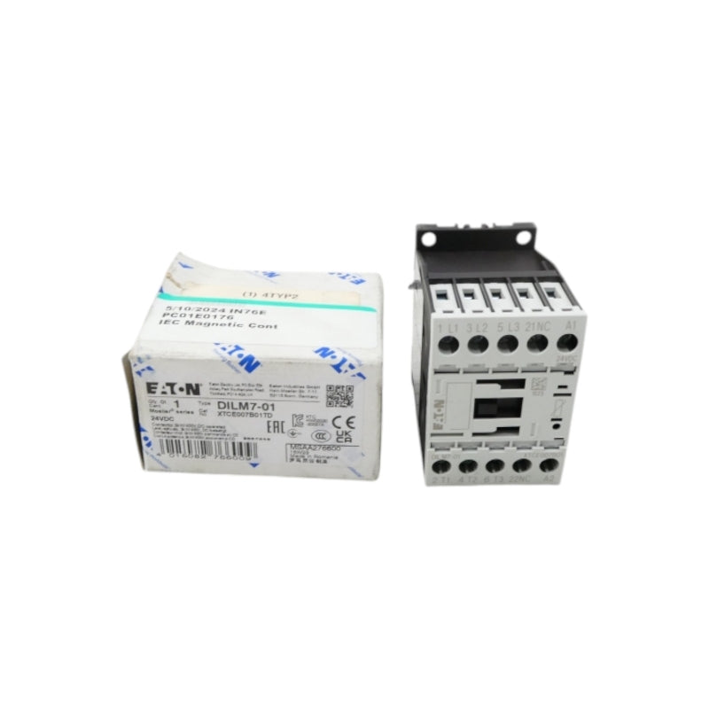 EATON XTCE007B01TD DILM7-01 24VDC NSMP