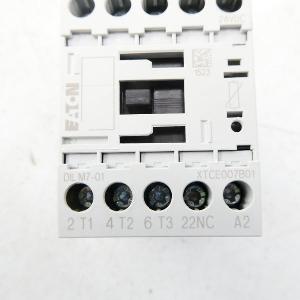EATON XTCE007B01TD DILM7-01 24VDC NSMP