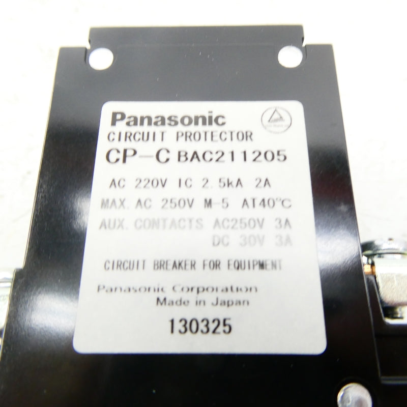 PANASONIC BAC211205 220VAC 2A NSMP