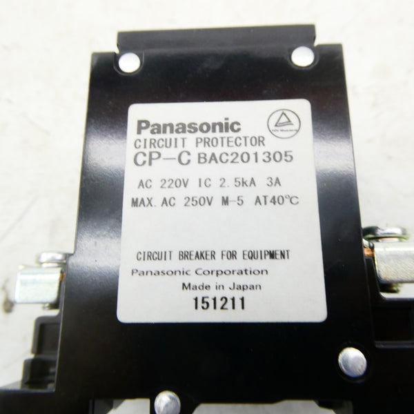 PANASONIC BAC201305 220VAC 3A NSNP
