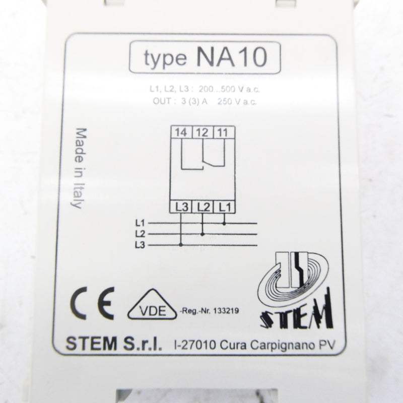 STEM NA10 200-500VAC 3A NSNP