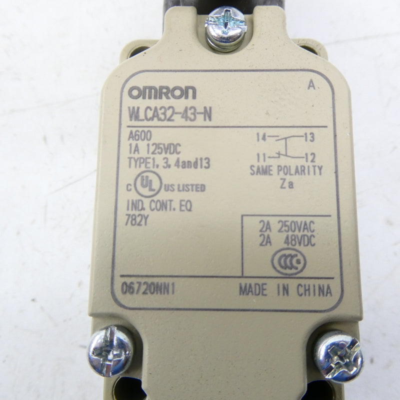OMRON WLCA32-43-N 250VAC 2A NSMP