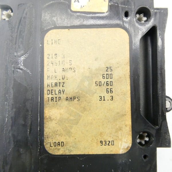 AIRPAX 219-3-24510-5 600V 25A NSNP