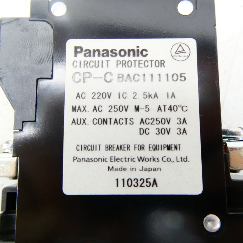 PANASONIC BAC111105 250VAC 1A NSMP