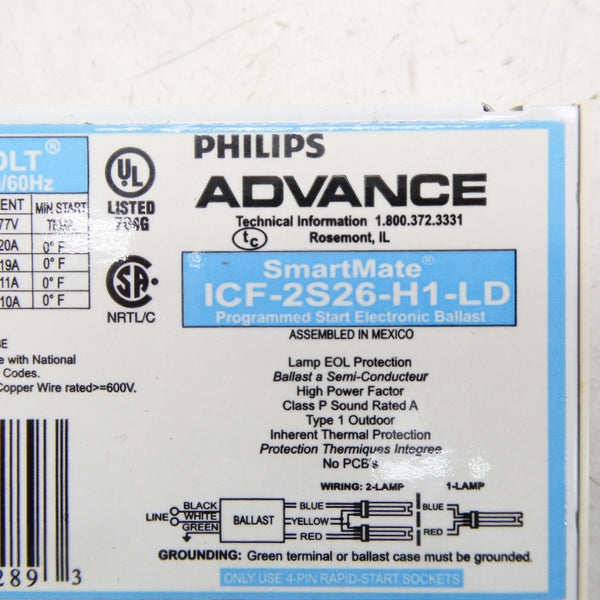 PHILIPS ADVANCE ICF-2S26-H1-LD NSNP