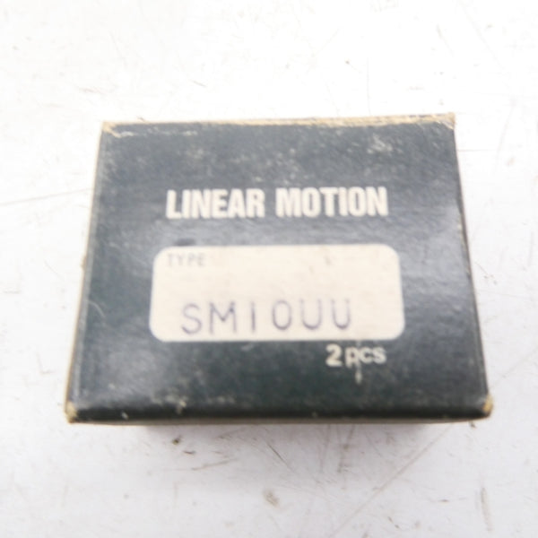 NIPPON BEARING SM10UU (PKG OF 2) NSMP