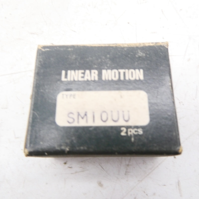 NIPPON BEARING SM10UU (PKG OF 2) NSMP
