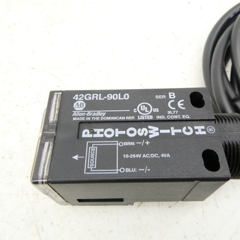 ALLEN BRADLEY 42GRL-90L0 SER. B 10-264VAC/DC NSMP