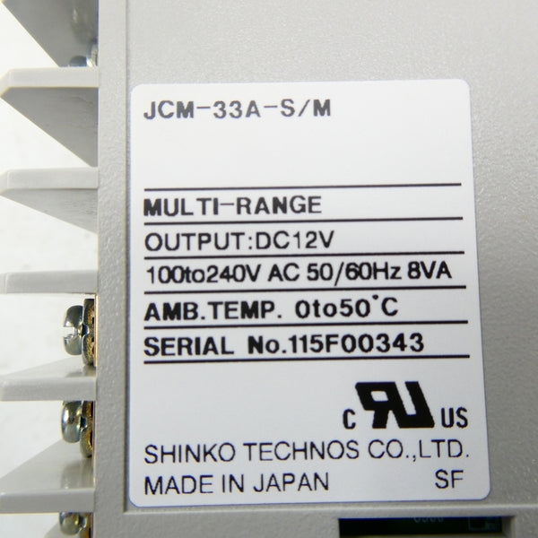 SHINKO JCM-33A-S/M 100-240VAC NSMP