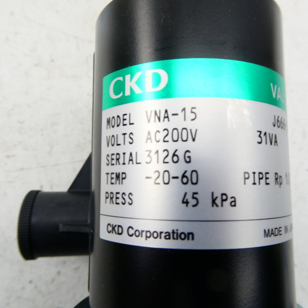 CKD VNA-15-AC200V 200VAC NSMP