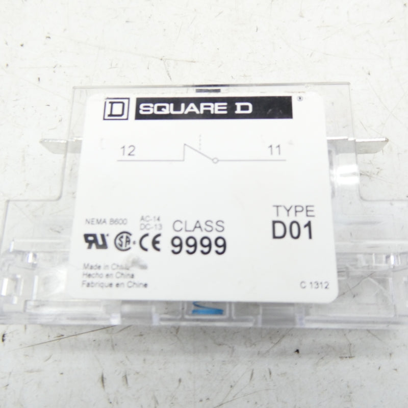 SQUARE D 9999D01 NSNP