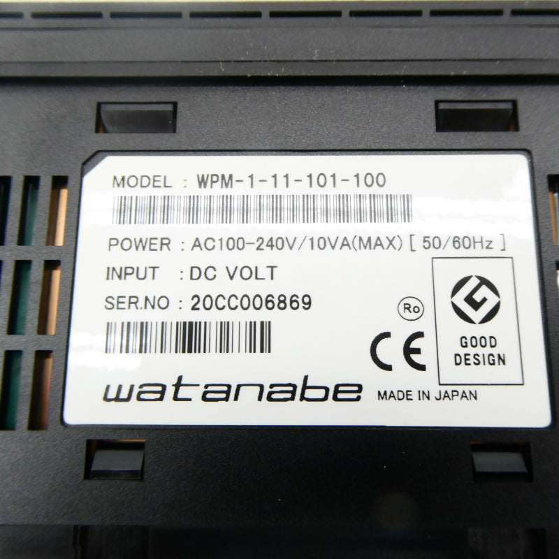 WATANABE WPM-1-11-101-100 100-240VAC NSMP