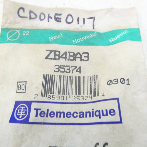 TELEMECANIQUE ZB4BA3 NSMP