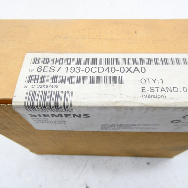 SIEMENS 6ES7193-0CD40-0XA0 NSFS
