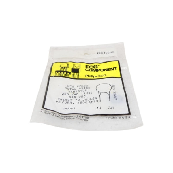 ECG COMPONENT ECG2V250 250VAC NSMP