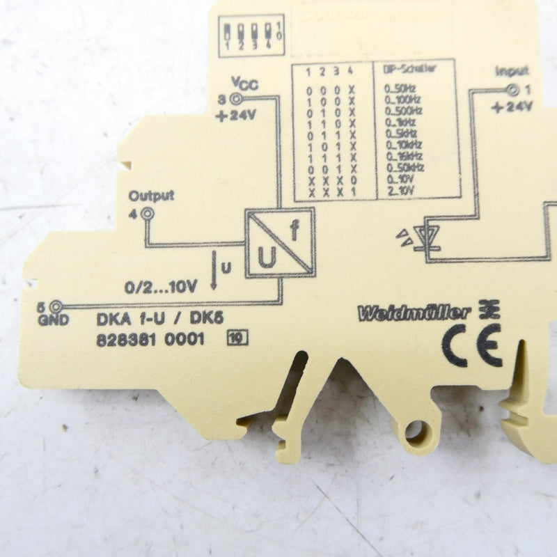 WEIDMULLER 8283810001 DKAF-U/DK5 10V NSNP