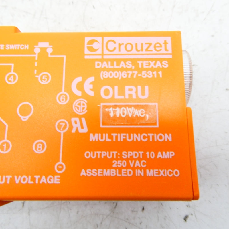 CROUZET OLRU110A 110VAC NSMP