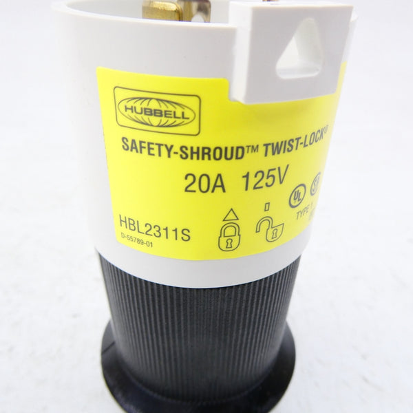 HUBBELL HBL2311S 125V 20A (PKG OF 10) NSMP