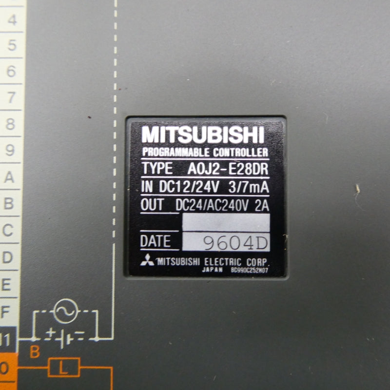MITSUBISHI A0J2-E28DR 12/24VDC NSNP