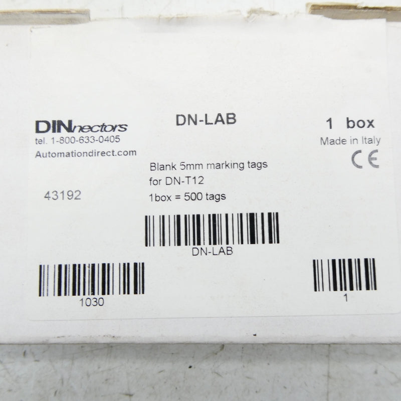 DINNECTORS DN-LAB (PKG OF 500) NSMP