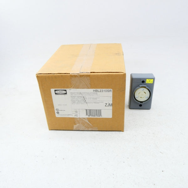 HUBBELL HBL2310SR 125V 20A (PKG OF 10) NSMP