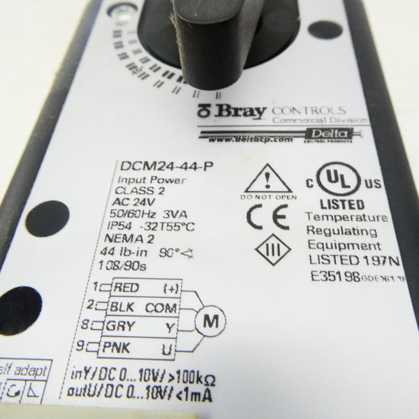 BRAY CONTROLS DCM24-44-P 24VAC (AS PICTURED) NSNP