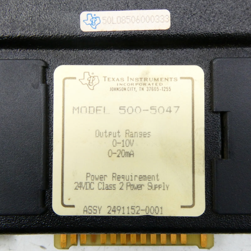 TEXAS INSTRUMENTS 500-5047 24VDC NSNP