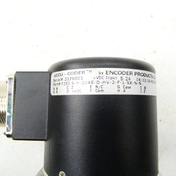 ACCU-CODER 725I-S-H-2048-D-HV-2-F-1-SX-N-N 5-24VDC NSMP