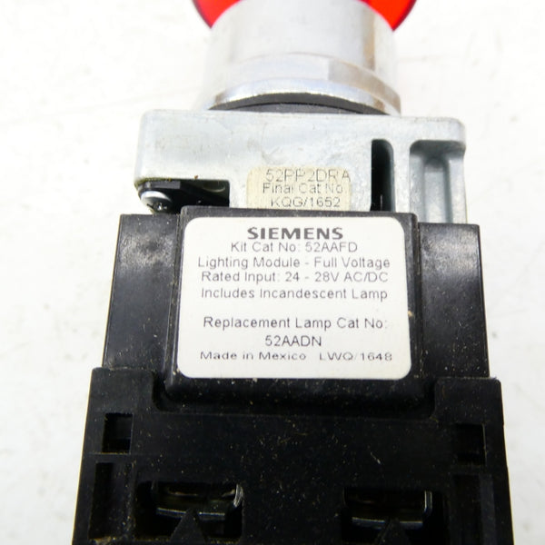 SIEMENS 52AAFD 24-28VAC/DC NSNP