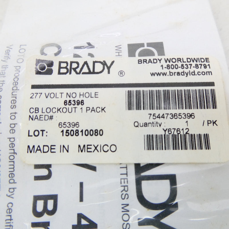 BRADY 65396 277V NSMP
