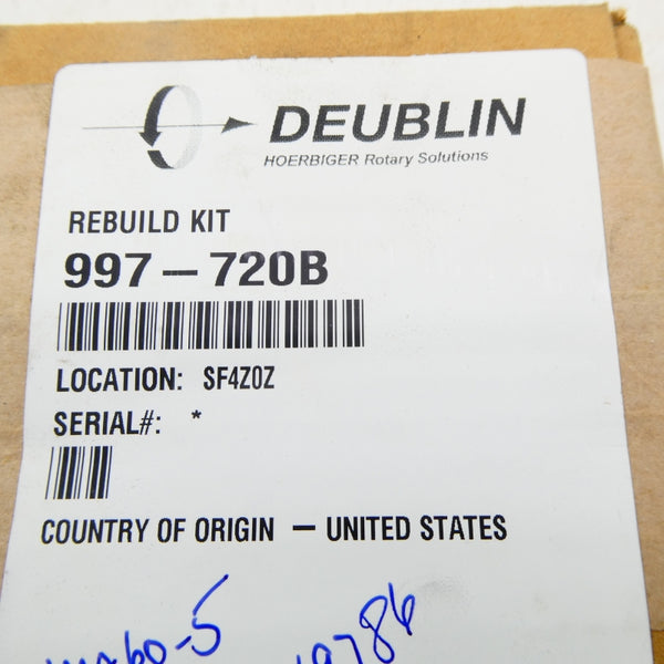 DEUBLIN 997-720B NSFS