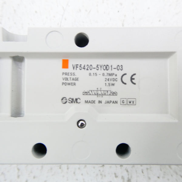 SMC VF5420-5YOD1-03 24VDC NSNP