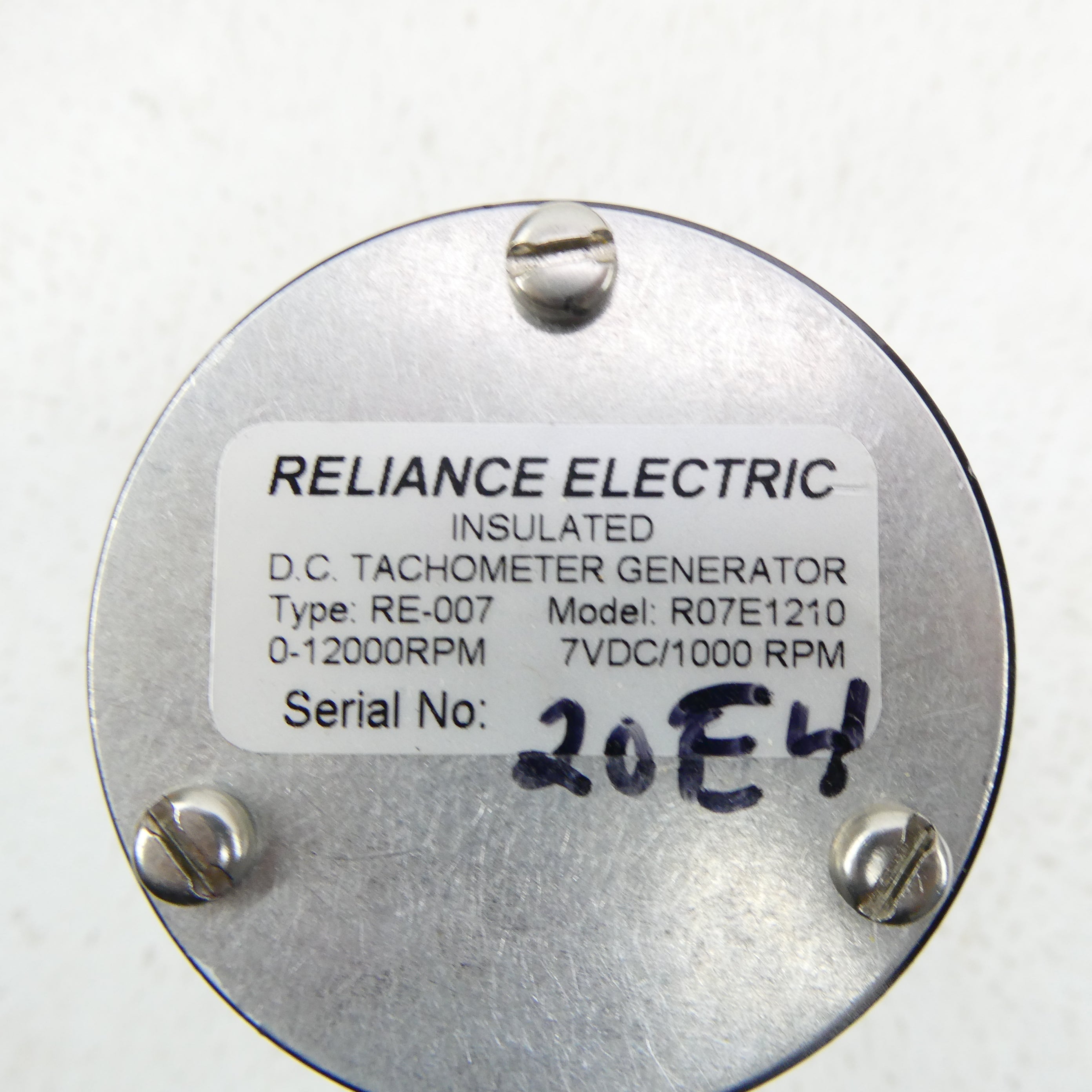 RELIANCE ELECTRIC R07E1210 RE-007 7VDC NSNP