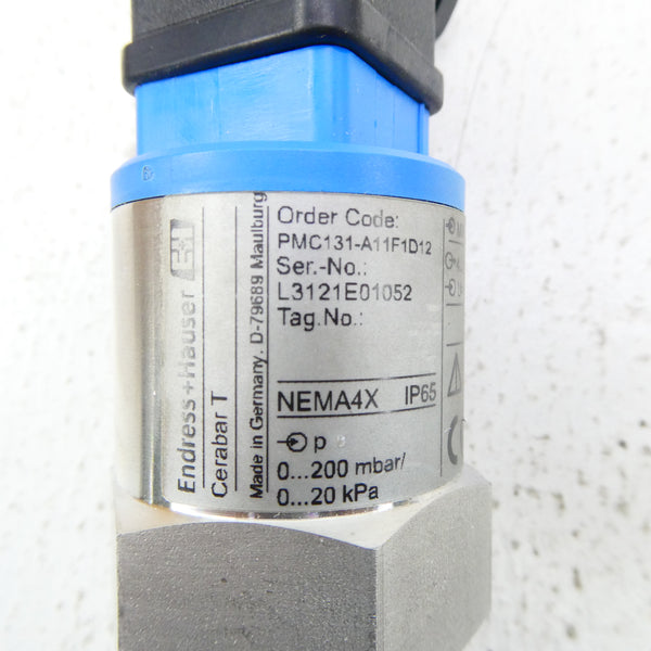 ENDRESS+HAUSER PMC131-A11F1D12 10-30VDC NSNP
