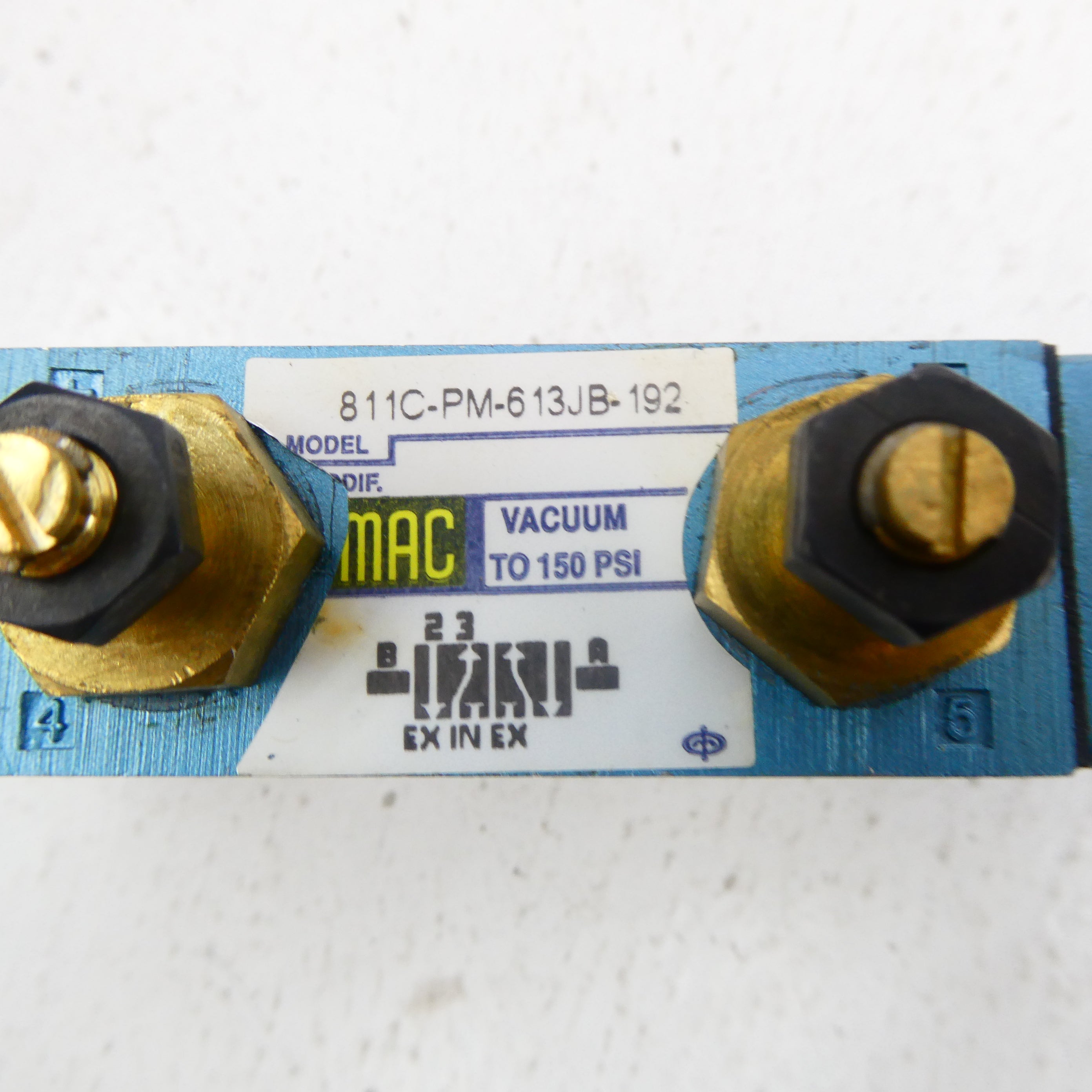 MAC 811C-PM-613JB-192 24VDC 150PSI NSMP