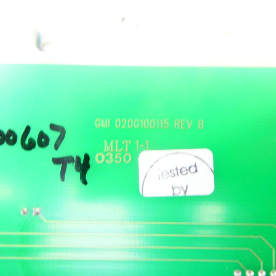 GMI 020G100115 REV. B NSNP