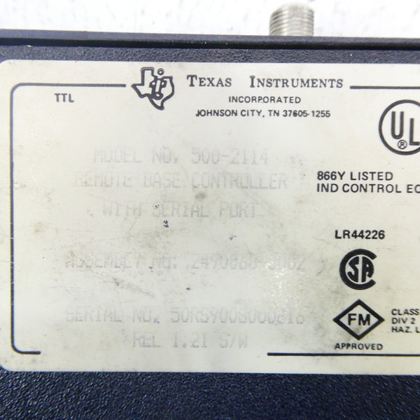 TEXAS INSTRUMENTS 500-2114 NSNP