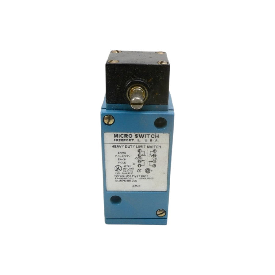MICRO SWITCH LSM7N 600VAC 10A NSNP