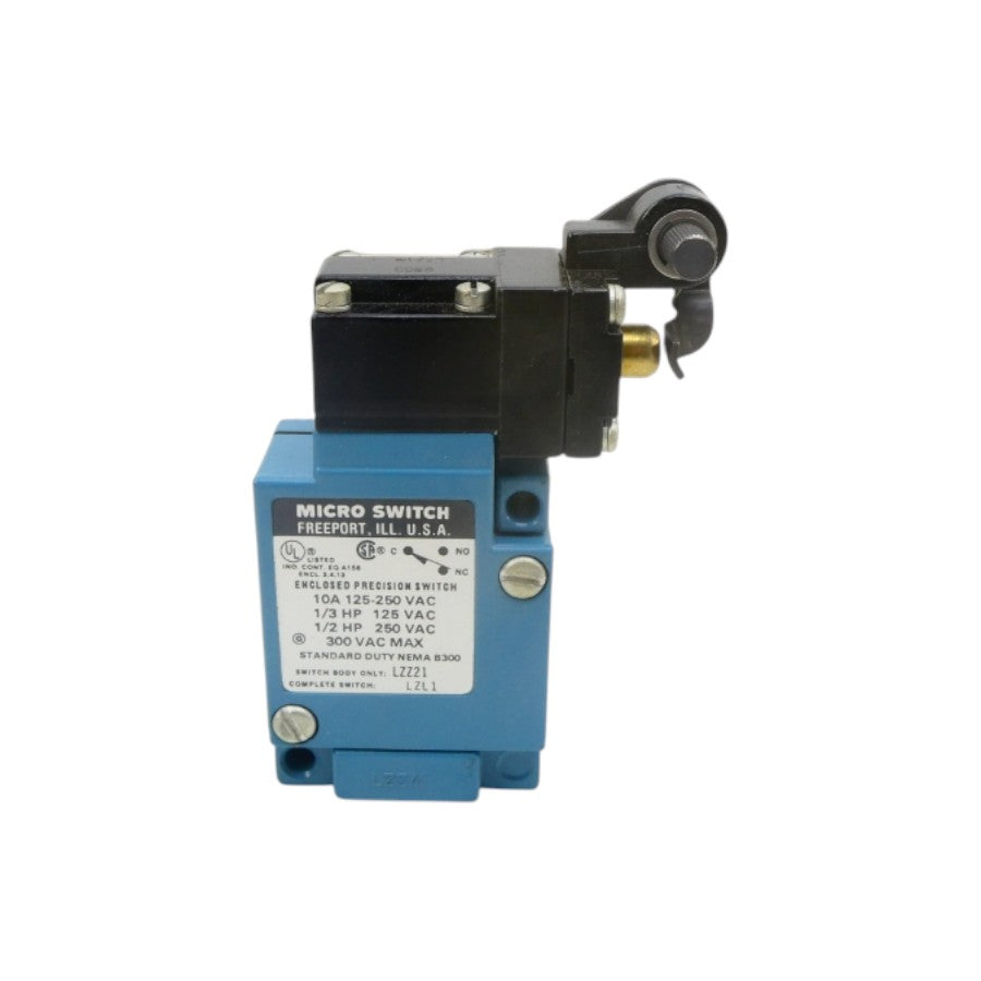 MICRO SWITCH LZL1 125-250VAC 10A NSNP