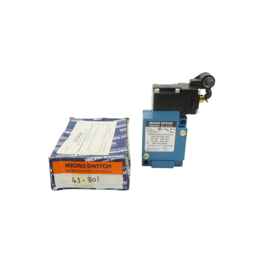 MICRO SWITCH LZL1 125-250VAC 10A NSMP