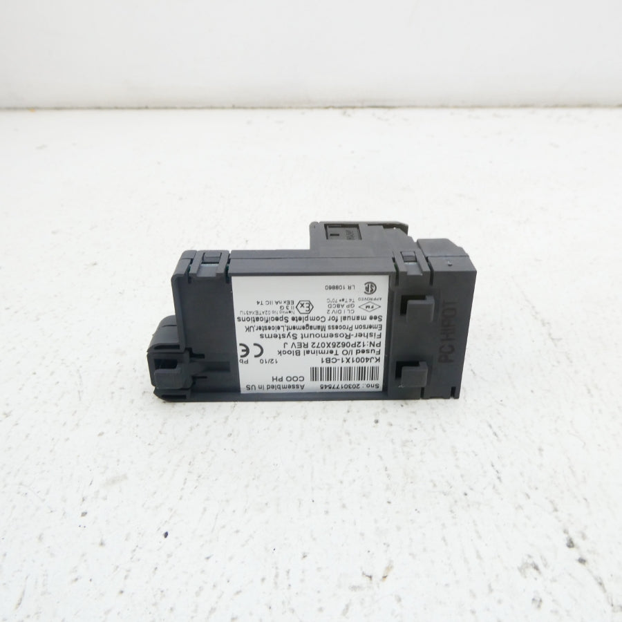 FISHER ROSEMOUNT 12P0625X072 KJ4001X1-CB1 REV. J NSNP