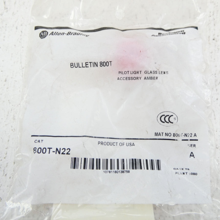 ALLEN BRADLEY 800T-N22 SER. A NSMP