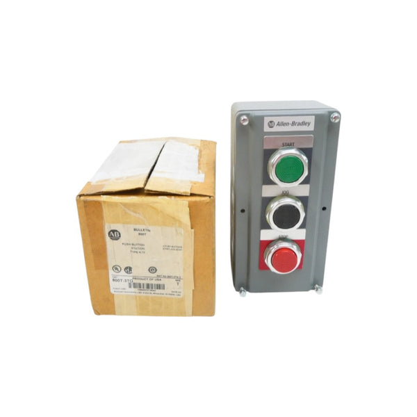 ALLEN BRADLEY 800T-3TG SER. T (BR/WH) NSMP