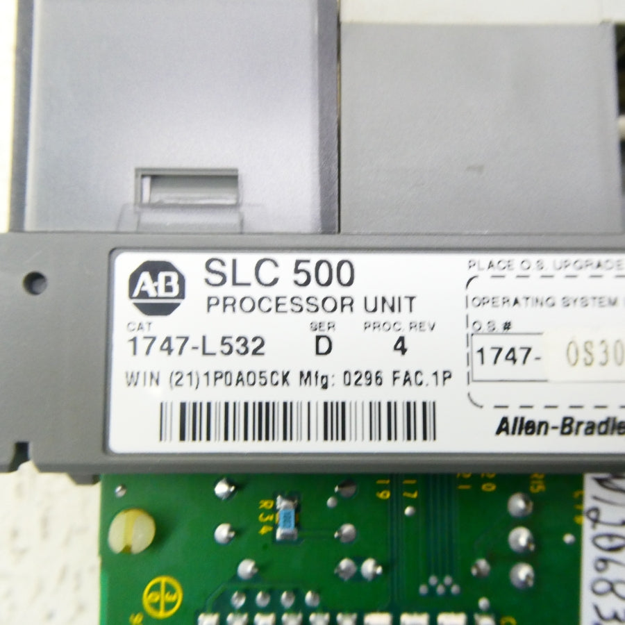 ALLEN BRADLEY 1747-L532 SER. D 24VDC REV. 4 (NO KEY) REMAN