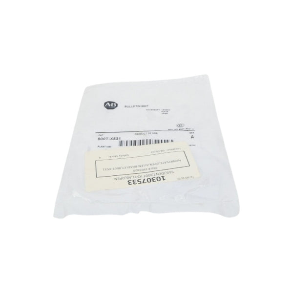 ALLEN BRADLEY 800T-X531 SER. A NSMP