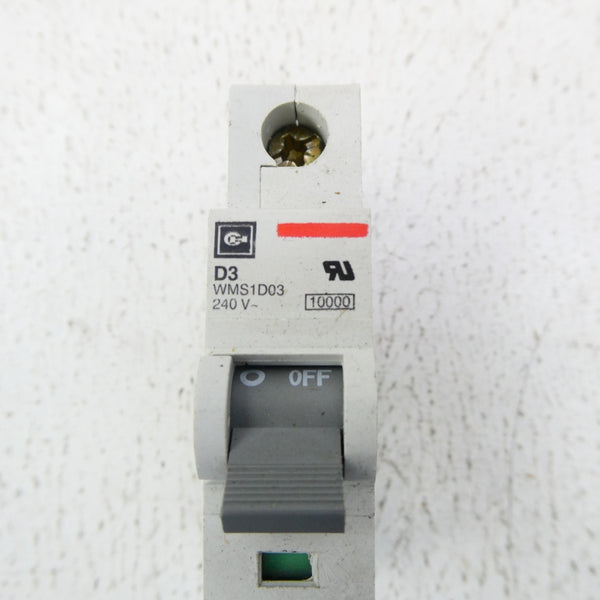 CUTLER HAMMER WMS1D03 240V 3A NSNP