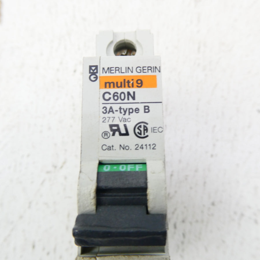 MERLIN GERIN 24112 277VAC 3A NSNP