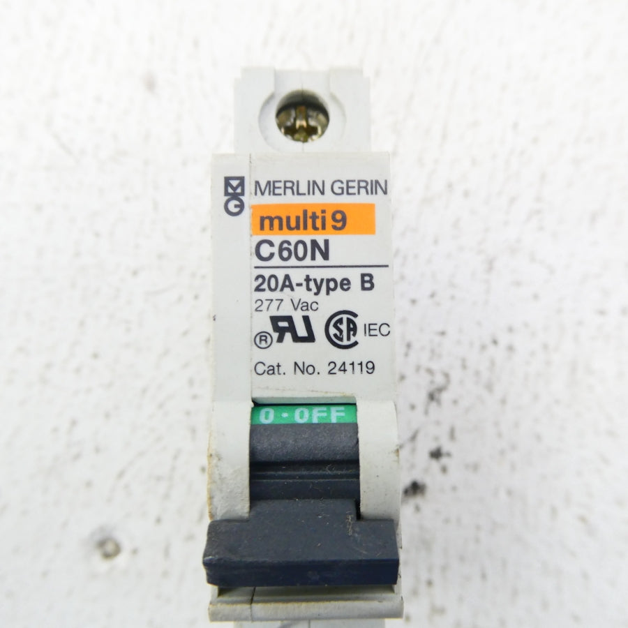 MERLIN GERIN 24119 277VAC 20A NSNP