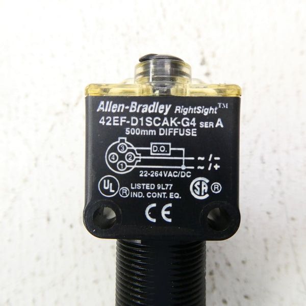 ALLEN BRADLEY 42EF-D1SCAK-G4 SER. A 22-264VAC/DC NSNP